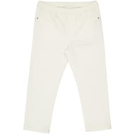 Jegging 3/4 denim femme BLANC T38