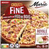 Marie pizza crousti fine cuite au feu de bois royale 400g