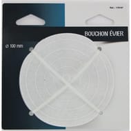 Bouchon évier 100 mm