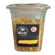 Cubes gingembres 200g Carrefour le marché