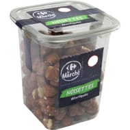 Noisettes décortiquées 200g Carrefour le marché