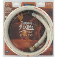 Tuyau flexible butane / propane M20 x 150  x  2 m