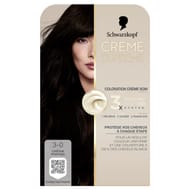 Schwarzkopf coloration permanente crème suprême 3-0 châtain profond