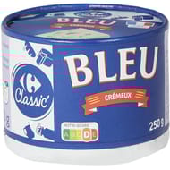 Carrefour classic' bleu crémeux 250g