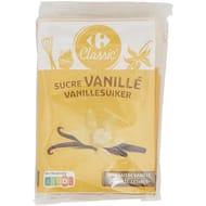 Carrefour classic sucre vanillé 10 sachets de 1,75g