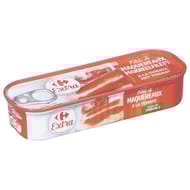 Carrefour extra filets de maquereaux à la tomate - 169g