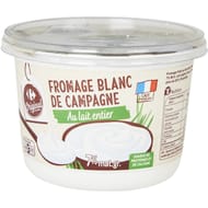 Carrefour original fromage blanc de campagne 7%mg 1kg