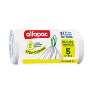 Sacs-poubelle coulissac 5l x25 huiles essentielles