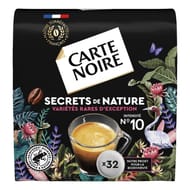 Carte noire pods espresso secret de nature x32 224g