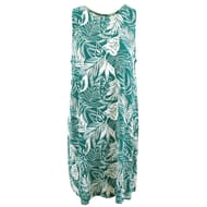 Robe courte femme GREEN LEAF AOP T38