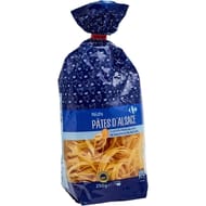 Carrefour pâtes d'alsace IGP nids 250g