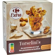 Carrefour extra biscuits apéritifs mini flûtes beurre parmesan 75g