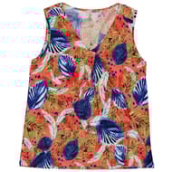 Top sans manches IMP. BLEU/ORANGE 50\52