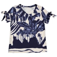 Tee shirt manches courtes femme IMP. INDIGO 50\52