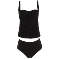 Ensemble takini SOLID BLACK T48