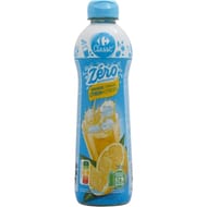 Carrefour classic' sirop citron zéro sucre 75cl