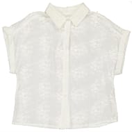 Chemise manches courtes femme BLANC M