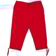Pantacourt femme ROUGE T52
