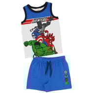 Ensemble plage avengers BLANC AVENGERS 10 ANS