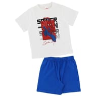 Pyjama court spiderman BLANC/BLEU SPIDERMAN 10 ANS