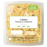 COLESLAW POMME ET CRANBERRIES CURRY 800G