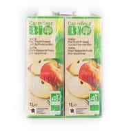 Carrefour bio brique pur jus pomme 4x1l