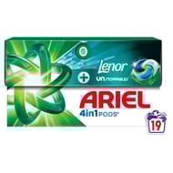 Ariel tout en 1 pods détergent unstoppable 19 doses