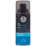 Carrefour men gel à raser peaux sensibles 75ml