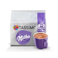 Tassimo milka chocolat en dosettes x10 nouveau format - 160g