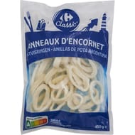 Carrefour classic anneaux d'encornet 450g