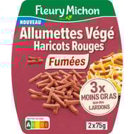 Fleury michon allumettes végétales haricots rouges fumées 2x150g
