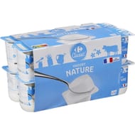 Carrefour classic yaourt nature 16x125g