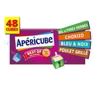 Apéricube best of des saveurs 48 cubes 250g