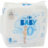 Carrefour baby couches taille 5 junior  11-25 kg x24