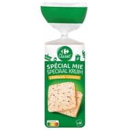 Carrefour classic' pain de mie céréales 20 tranches 500g