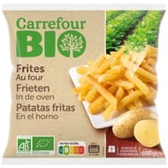 Carrefour bio frites au four bio 600g