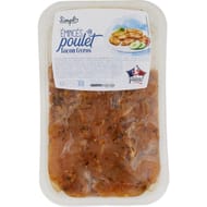 Simpl émincés de poulet façon gyros 400g