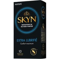 Manix préservatifs skyn extra lubrifiées x10