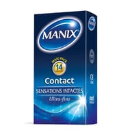Manix preservatifs contact x14