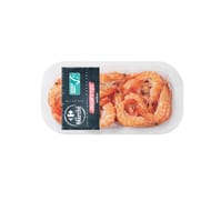 Crevettes entières 80/100 ASC CARREFOUR LE MARCHE la barquette de 200g
