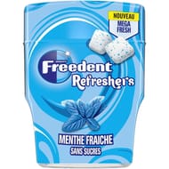 Freedent refresher menthe fraiche 67g