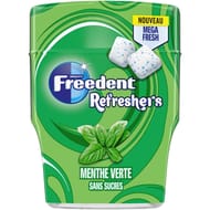 Freedent refresher menthe verte 67g