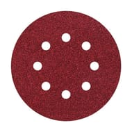 Wolfcraft 25 disques abrasifs auto-agrippants D.125 mm