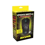 Akuma souris gaming otaku m04 wl 3200dpi 7 couleurs sans fil noir