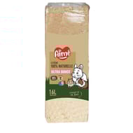 Aime litiere compressee copeaux naturel 16l pour rongeurs