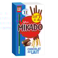 Lu mikado lait lot x2 180g