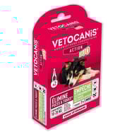 Vetocanis antiparasitaire pour chien moyen 134mg/40 mg
