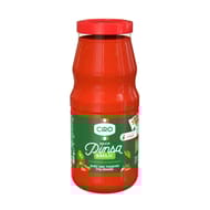 Ciro sauce pinsa basilic