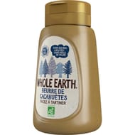Whole earth beurre de cacahuètes bio squeeze 320g