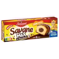Brossard gâteaux max coeur choco x6 180g